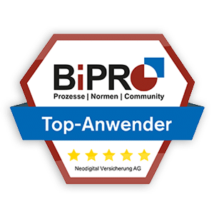 BiPro Top-Anwender Siegel